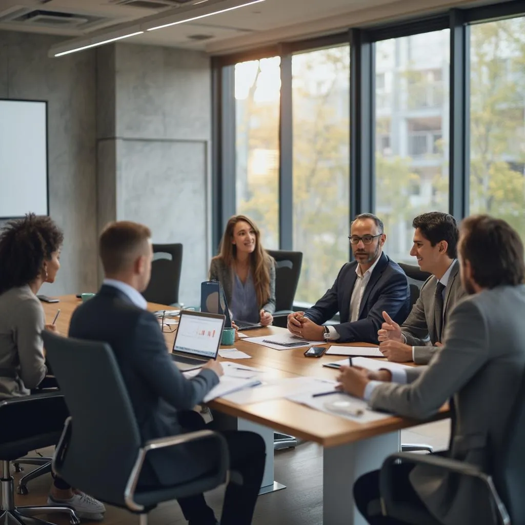 Reunión del equipo directivo